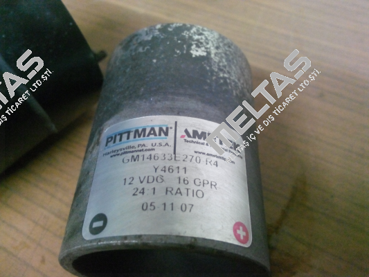 GM14633E270-R4 Y4611 12 VCD oem  Ametek Pittman