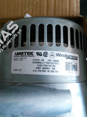 AMETEK 117416-03  Ametek Windjammer