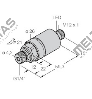 PC01VR-204-2UPN8X-H1141 Turck