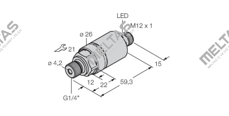 PC001V-204-2UPN8X-H1141 Turck