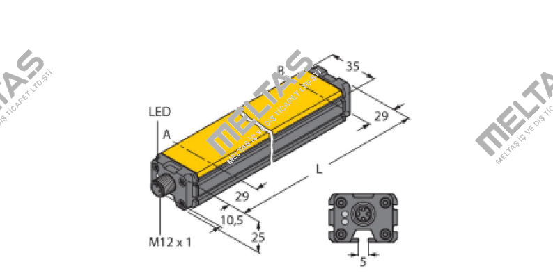 LI600P0-Q25LM0-ELIUPN8X3-H1151 Turck