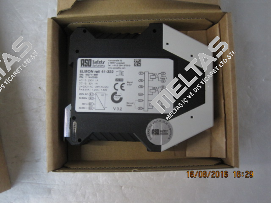 1114-0030 (ELMON rail 41-322)  ASO SAFETY
