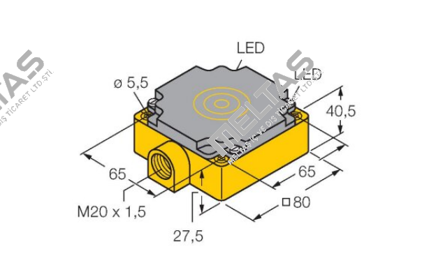NI40-CP80-VP4X2/S100 Turck