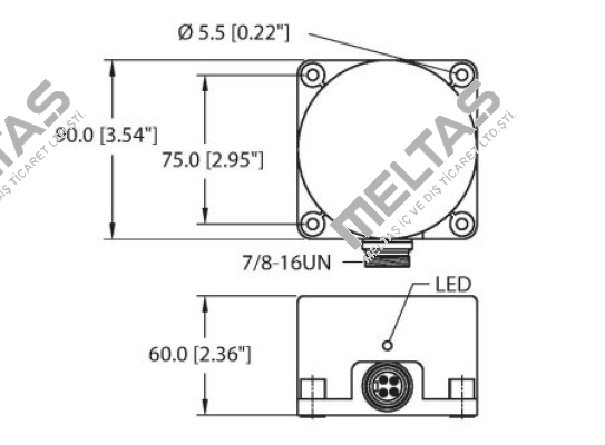 NI60-K90-VN4X-B2141 Turck