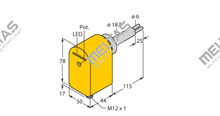 FCS-HA2P-LIX-H1141/AL115 Turck