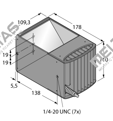 LEDRO100W Turck