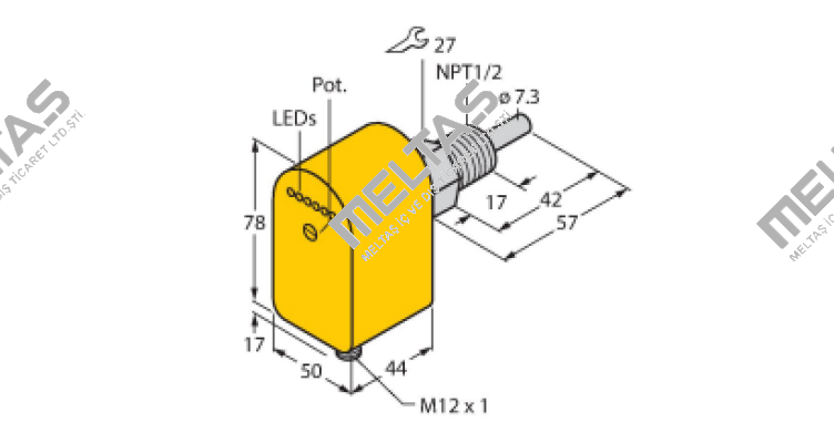FCS-N1/2A4P-LIX-H1141/V300 Turck
