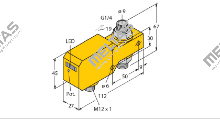 FCI-D10A4P-ARX-H1140/A Turck