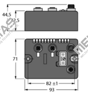 BLCDN-2M12S-2AO-V Turck
