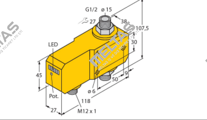 FCI-D15A4P-AP8X-H1141 Turck