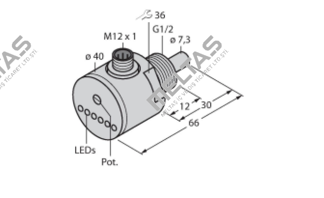 FCS-G1/2DY-AP8X-H1141 Turck