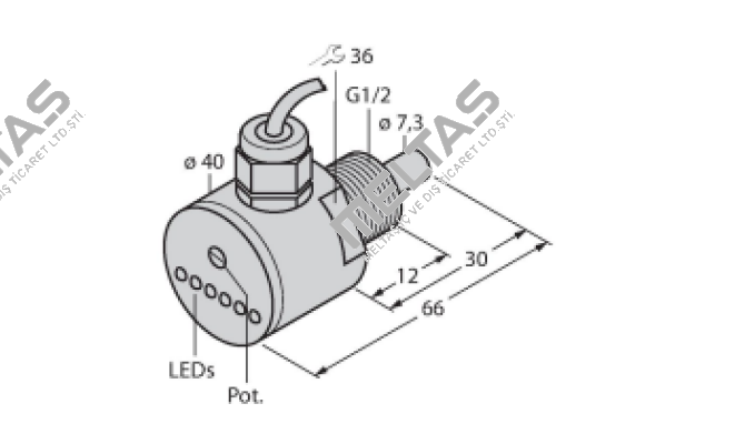 FCS-G1/2DY-AP8X Turck