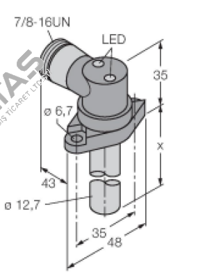 BI2-CRS232-ADZ30X2-B1131/S34 Turck