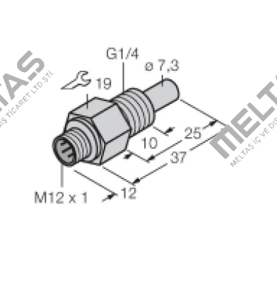 p/n: 6870341, Type: FCS-G1/4A4-NAEX-H1141 Turck