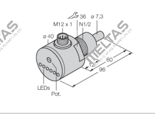 FCS-N1/2A4-AP8X-H1141/L060 Turck