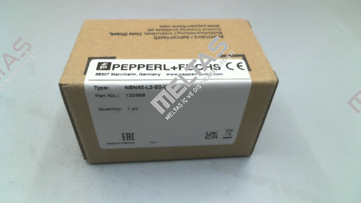 p/n: 120988, Type: NBN40-L2-E0-V1 Pepperl-Fuchs