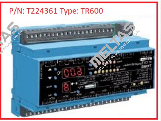 P/N: T224361 Type: TR600 Ziehl