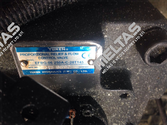 EFBG-06-250A-C-20T145 EC:8481 2010  Yuken