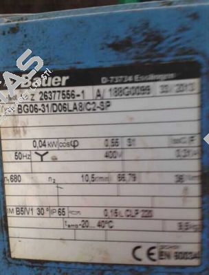 BG06-31/D06LA8/C2-SP, No. 188G0099 Bauer