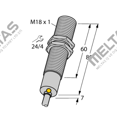 BI3-M18-RZ3X/S1240 20M Turck