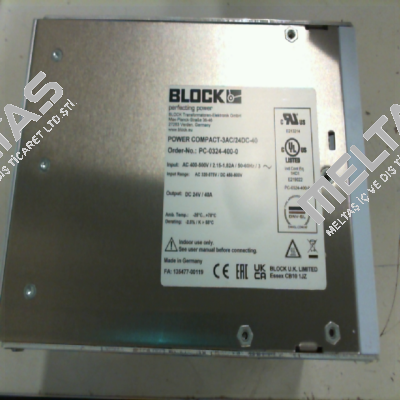 PC-0324-400-0 Block