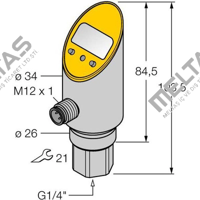 PS025V-301-LUUPN8X-H1141 Turck