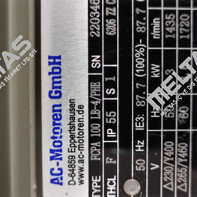 FCPA 100 LB4 / PHE AC Motoren
