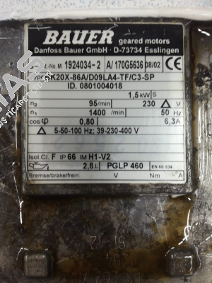 BK20X-86A/D09LA4-TF/C3-SP Bauer