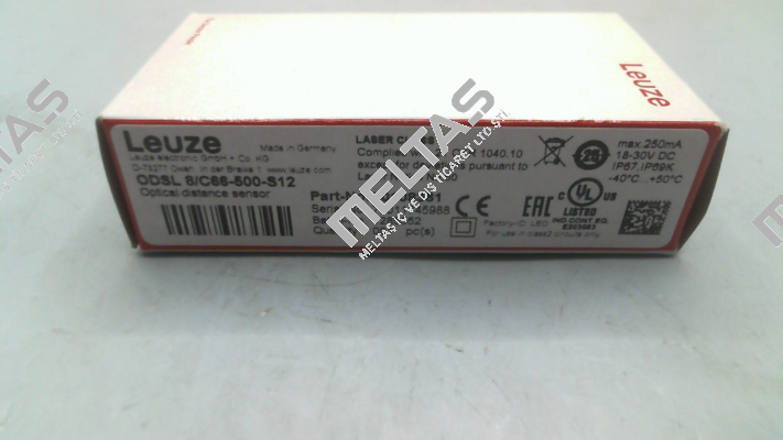 p/n: 50108361, Type: ODSL 8/C66-500-S12 Leuze