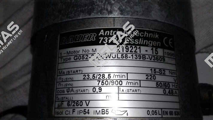 219221-15  OEM for Stoll   Bauer