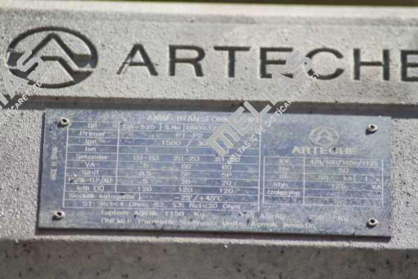 CA-525 S/N:0909322/1 2010  Arteche