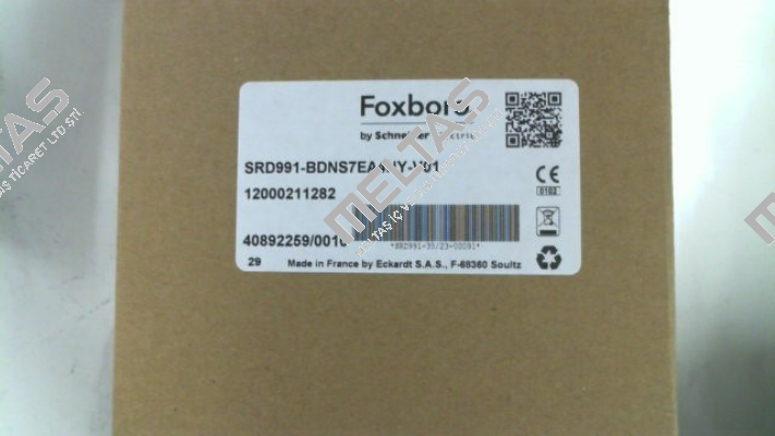 SRD991-BDNS7EA4NY-V01 Foxboro