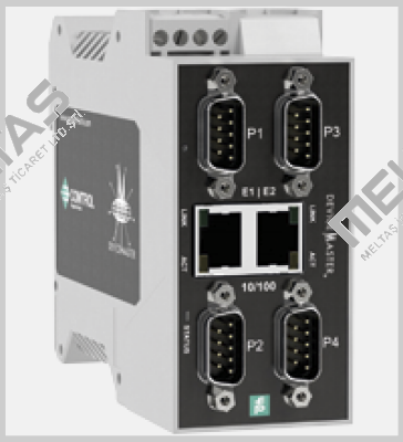 p/n: 70104884, Type: ICDM-RX/MOD-4DB9/2RJ45-DIN Pepperl-Fuchs