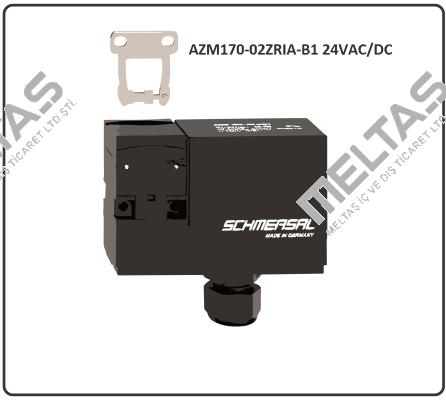 AZM 170-02ZRIA-ST B1 24VAC/DC Schmersal
