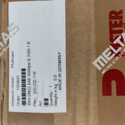 SKH DN32 SAE 6000psi S 3165 1 RA / 550-032-116 Pister