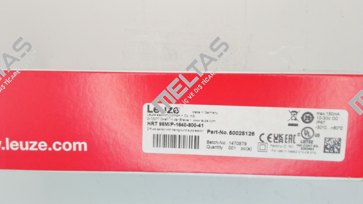 p/n: 50025126, Type: HRT 96M/P-1640-800-41 Leuze