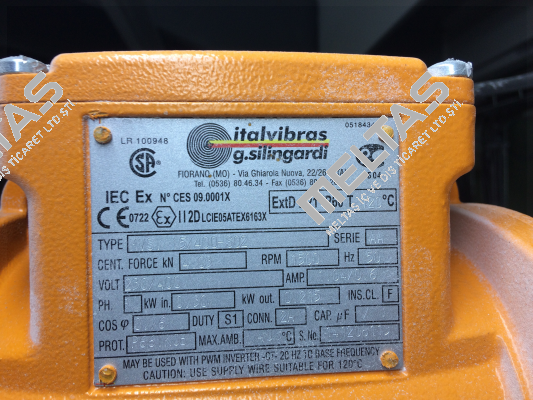  MVSI 15/400-S02  Italvibras