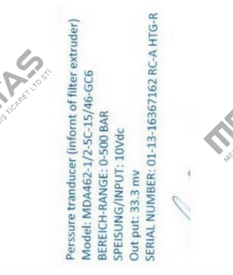 MDA462-1/2-5C-15/46-GC6  Dynisco