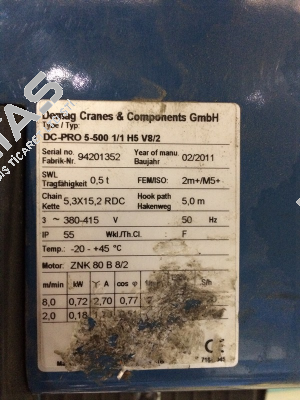 Steuerschalter DSC (77330033) Demag