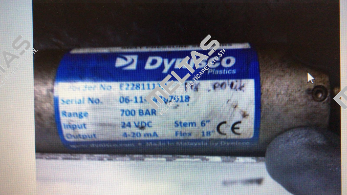 ECHO-MA4-UNF-BAR-R23-6PN-S06-F18-NTR Dynisco