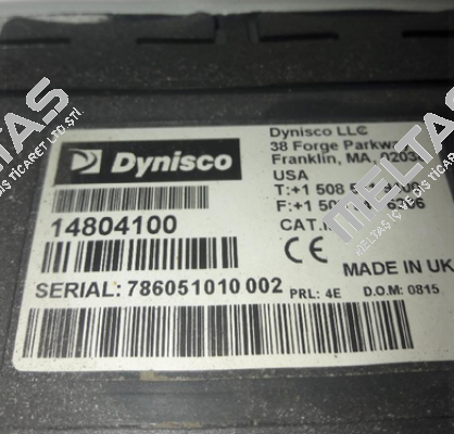 14804100; sn: 786051010 002 Dynisco