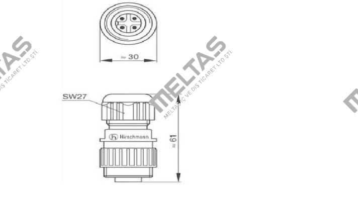 CA 3 LS   900368  Belden (Lumberg / Hirschmann)