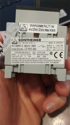 WAN298/NLT16/4VZM/Z20/69/X83 Sontheimer