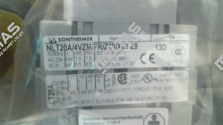 NLT20A/4VZM/FR/Z20/X83-Z9 Sontheimer