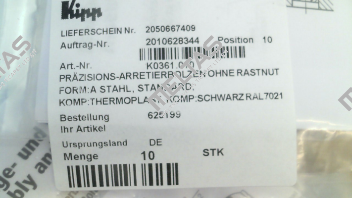 03186-010 (K0361.010) Norelem