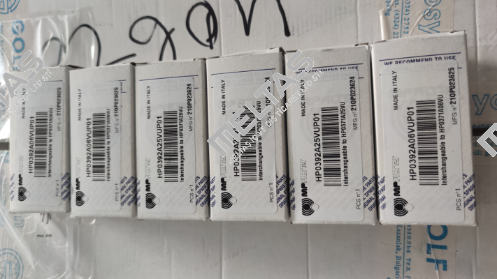 21854 / HP-039-2-A25-V-U-P01 MP Filtri