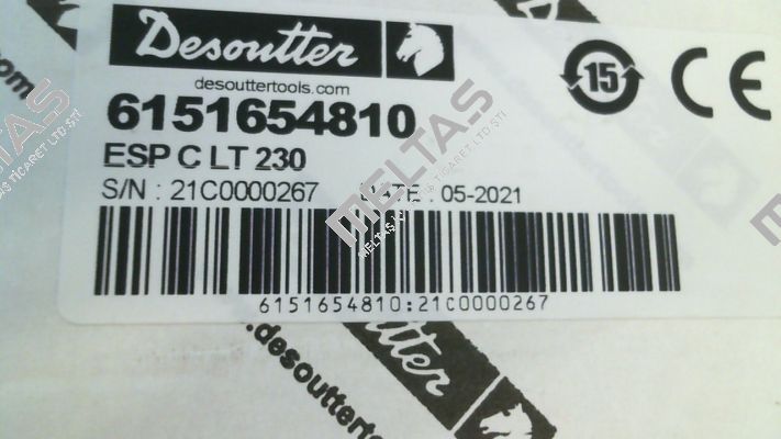 P/N: 6151654810, Type: ESP C LT 230 Desoutter