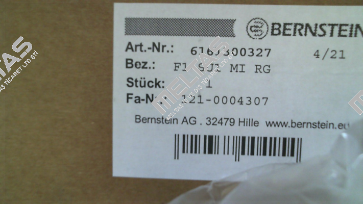 6161300327 / F1-SU1 MI RG 10K2W Bernstein