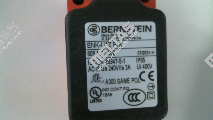 P/N: 6081117002 Type: ENK-U1Z RIW Bernstein