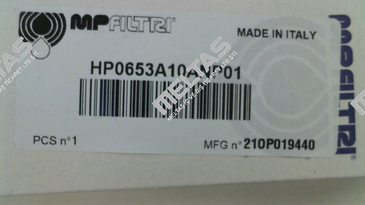 1698 / HP-065-3-A10-A-N-P01 MP Filtri